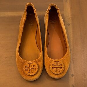 Tory Burch Minnie Suede Flats